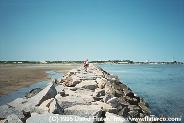 The tide cometh, Provincetown, MA