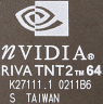 nVidia RIVA TNT2 64